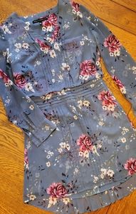 White House Black Market - high low floral dress